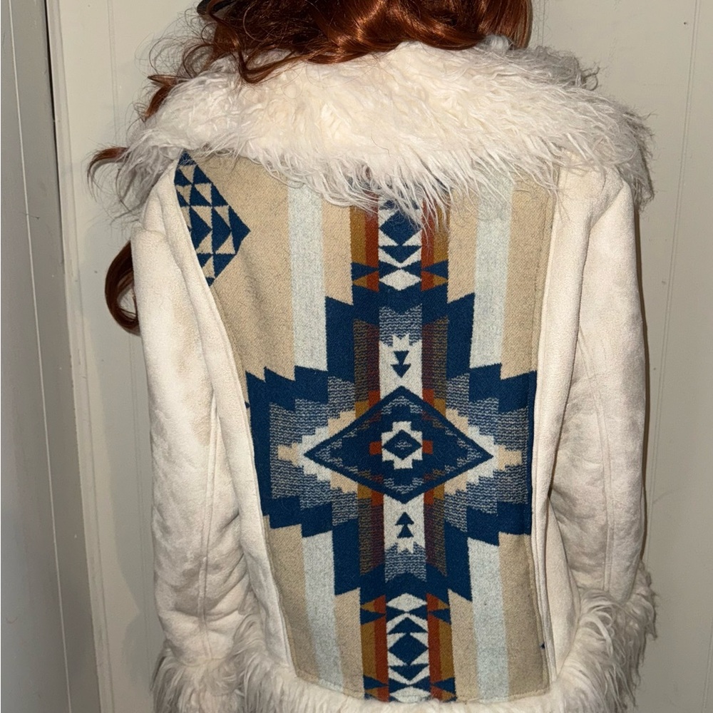 Boohoo Cream Teddy Jacket